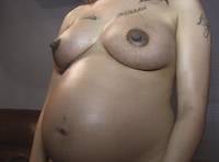 YELLA BONED MIXED FREAK.. LADY QUEEN IS BACK & 6 MONTHS PREGNANT Image 4