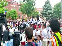 GEORGE FLOYDS MEMORIAL AND THE DEFUND THE POLICE PROTEST IN MINNEAPOLIS Image 3