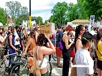 GEORGE FLOYDS MEMORIAL AND THE DEFUND THE POLICE PROTEST IN MINNEAPOLIS Image 4