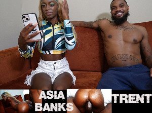 BLACK ON BLACK ANAL PORN VIDEO....THE GAPING OF ASIA BANKS BY BBC TRENT at  TheHabibShow.Com